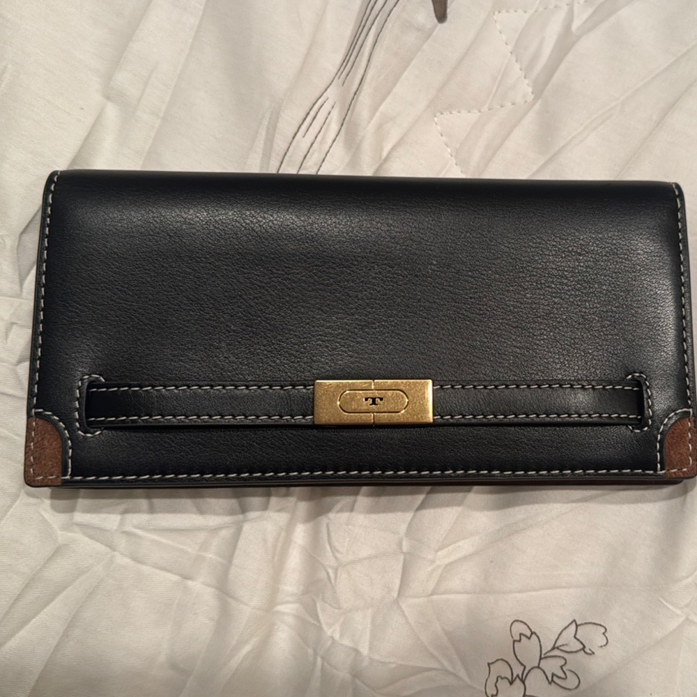 Tory Burch T Slim Lee Radziwill Wallet